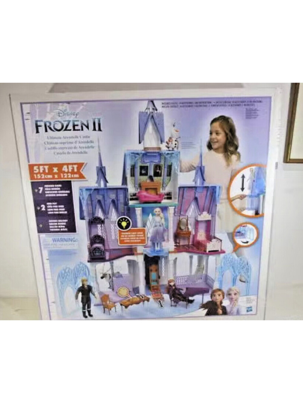 Disney Frozen 2 Ultimate Arendelle Castle Playset Hasbro Huge 5ft Dollhouse NIB